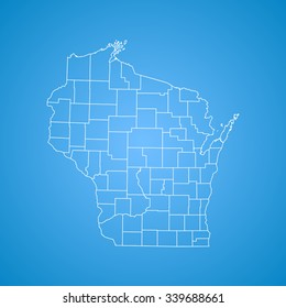map of Wisconsin