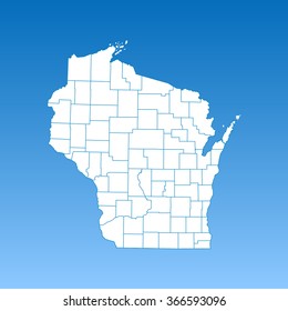 map of Wisconsin