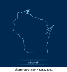 map of Wisconsin