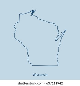 map of Wisconsin