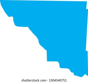 map of woods county in state of Oklahoma