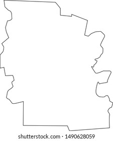 map of worcester County in state of Massachusetts