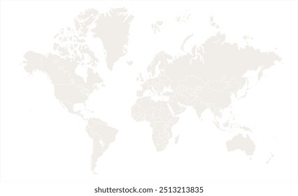 Map of World 10, silhouettes world map, modern world map graphic, Countries Silhouettes Stock Illustrations, Vectors