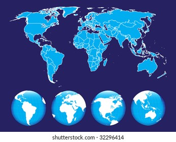 Map of the world