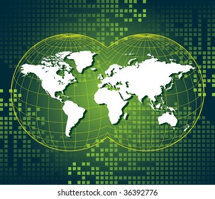 Map of the world