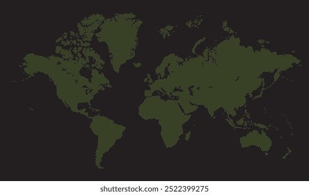 map of world cities 02, silhouettes world map, modern world map graphic, Countries Silhouettes Stock Illustrations, Vectors