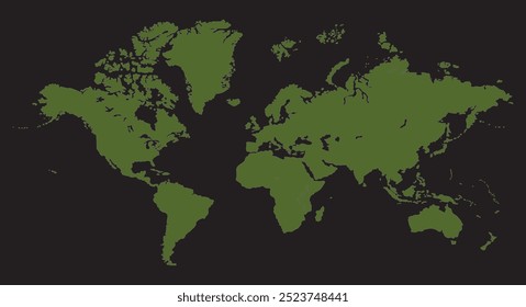 map of world cities 07, silhouettes world map, modern world map graphic, Countries Silhouettes Stock Illustrations, Vectors