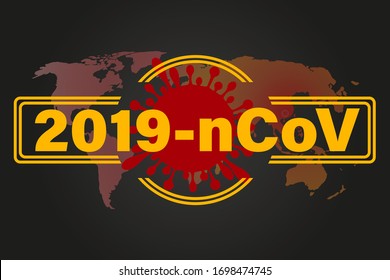 Map of the world Covid- 19. The coronavirus has spread to all countries of the world. Global update of the outbreak of dangerous pathogens. Covid-19 concept vector illustrations