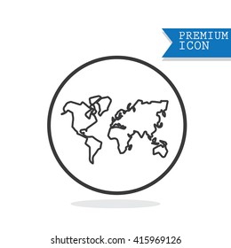 map world icon