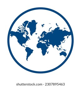 Map World icon design illustration