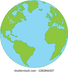 Map of World vector