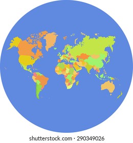 map world vector