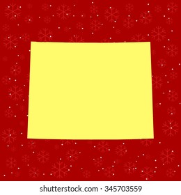 map of Wyoming