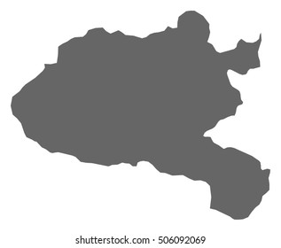 Map - Xieng Khouang (Laos)