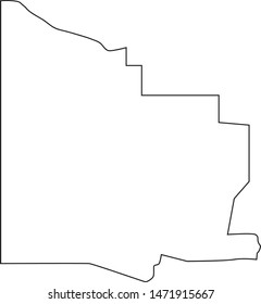 map of Yavapai in arizona state
