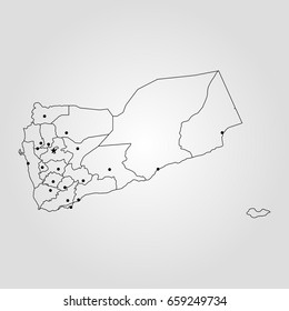 Map of Yemen