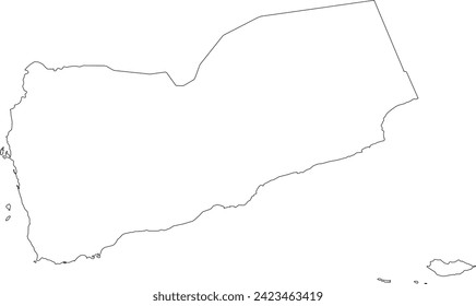 Map Of Yemen logo vector