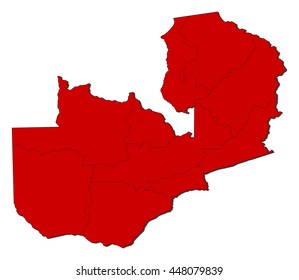 Map - Zambia