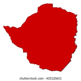 Map - Zimbabwe