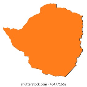 Map - Zimbabwe