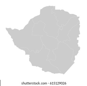 Map - Zimbabwe
