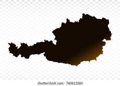 Map-Austria map. Each city combines together eps Vector Illustration 10.