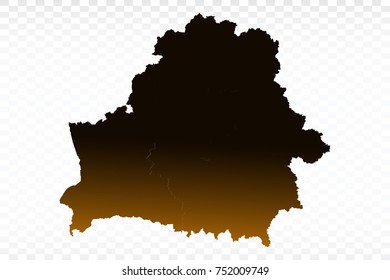 Map-Belarus map. Each city combines together eps Vector Illustration 10.