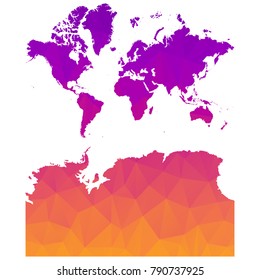 Map-benin map. Each city combines together eps Vector Illustration 10.