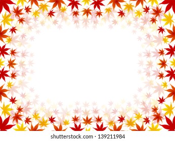 Maple autumn background