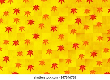 Maple autumn leaves autumn background