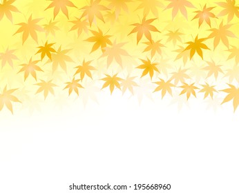 Maple autumn leaves background