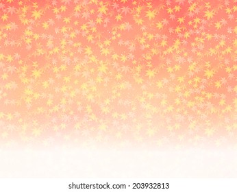 Maple autumn leaves background