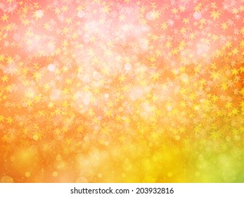 Maple autumn leaves background