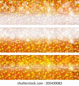  Maple autumn leaves background