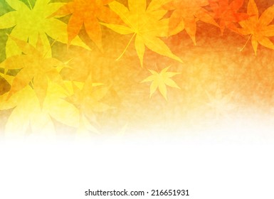 Maple autumn leaves background