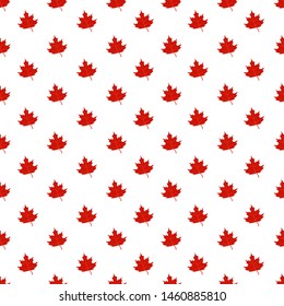 Maple autumn leaves pattern background. Element for print, poster, game, flyer, T-shirt, site design or other design project. Vector illustration.