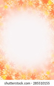 Maple foliage background