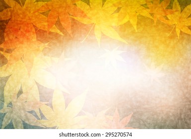
Maple foliage background