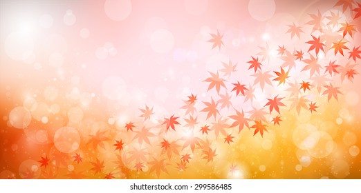 Maple foliage background