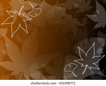 Maple and ginkgo carpet