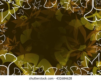Maple and ginkgo carpet