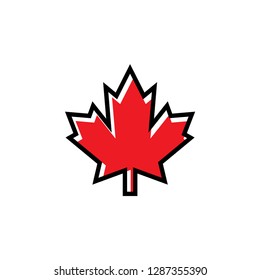 Maple icon graphic design template vector isolated