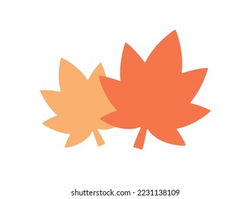 maple icon vector illustration flat design