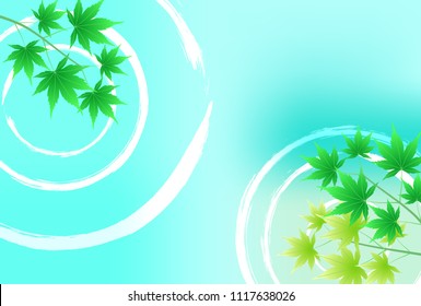 Maple Japanese style background image