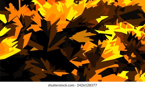 maple leaf autumn polygon abstract background fall color