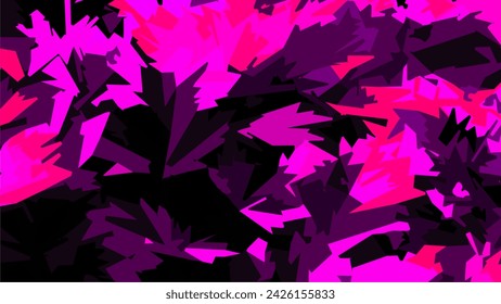 maple leaf autumn polygon abstract background pink