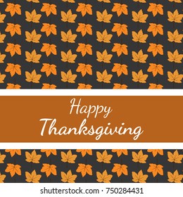 Maple Leaf Autumn Thanksgiving Pattern Type B