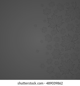 Maple Leaf Background. Autumn 