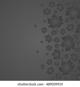 Maple Leaf Background. Autumn 