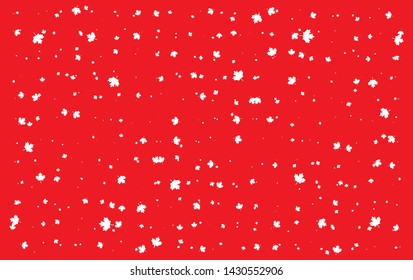 Maple leaf Canada symbol background, Vector EPS 10